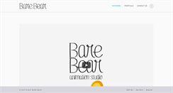 Desktop Screenshot of barebearstudio.com